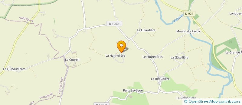 localisation de l'entreprise TALBOT FRERES à VALD'YERRE