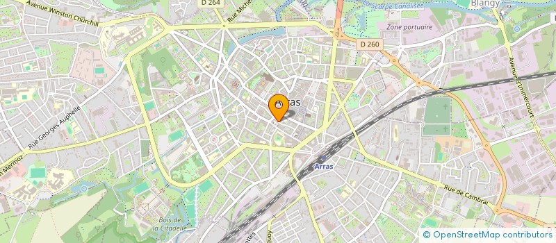 localisation de l'entreprise TALBOT MENUISERIES  ARRAS