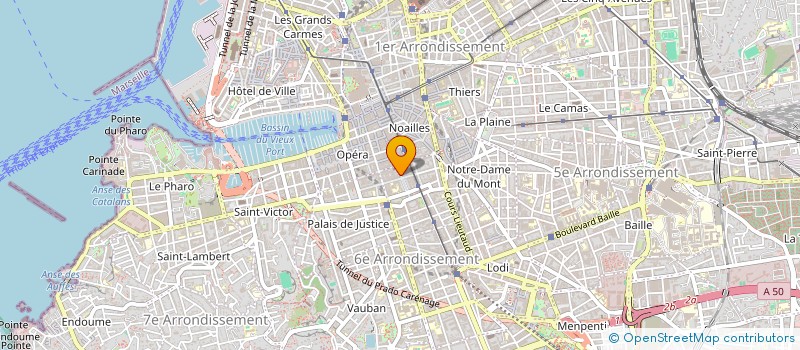 localisation de l'entreprise TALBOT R ET WILKIN J  MARSEILLE