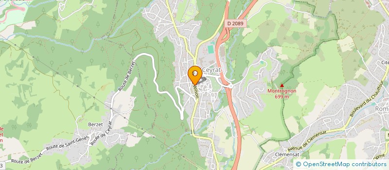 localisation de l'entreprise TALBOTIER IMMOBILIER  CEYRAT