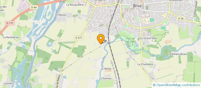 localisation de l'entreprise TALCHAN  BRUZ