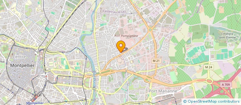 localisation de l'entreprise TALCO LANGUEDOC à MONTPELLIER