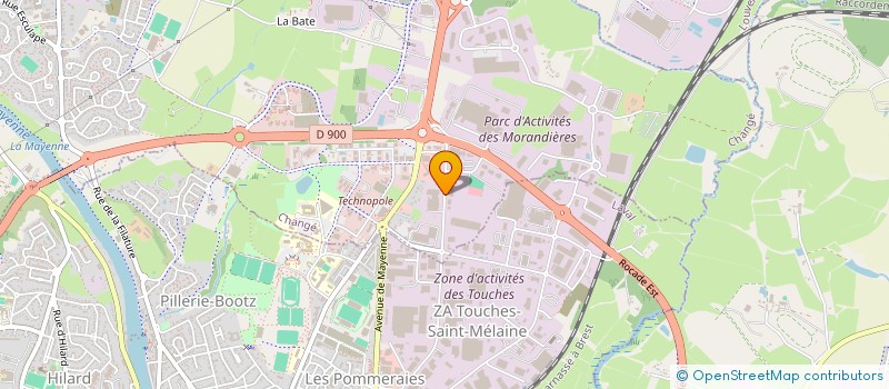 localisation de l'entreprise TALCY à CHANGE