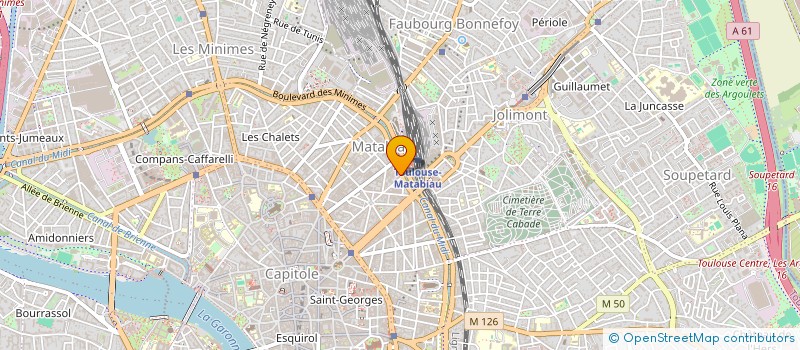 localisation de l'entreprise TALDEST à TOULOUSE