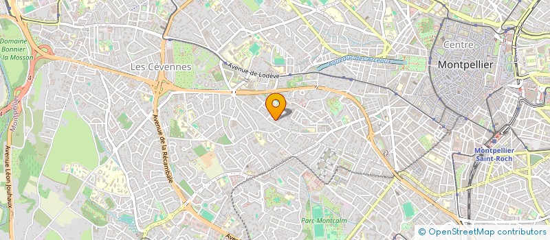 localisation de l'entreprise TALE à MONTPELLIER