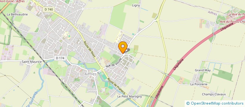 localisation de l'entreprise TALE'IMMO  AIFFRES