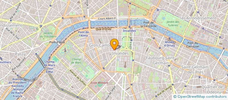 localisation de l'entreprise TALE INVEST  PARIS