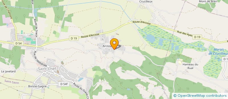 localisation de l'entreprise TALE-VISION à SAINT-CHEF