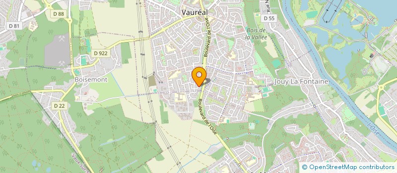 localisation de l'entreprise TALEA  VAUREAL