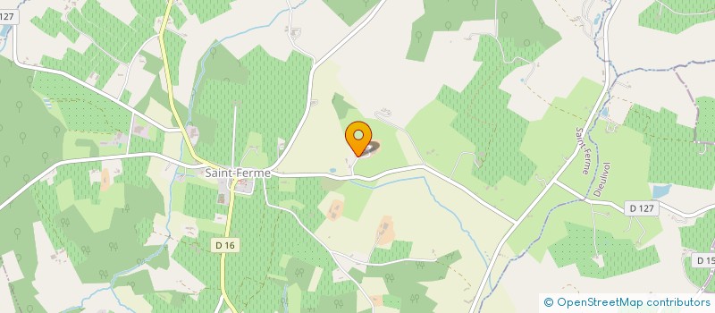 localisation de l'entreprise TALENCE ET FILS  SAINT-FERME