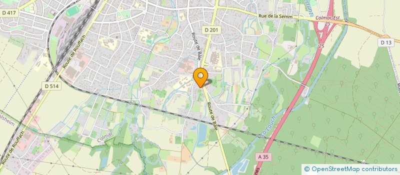 localisation de l'entreprise TALENCIA FORMATION  COLMAR