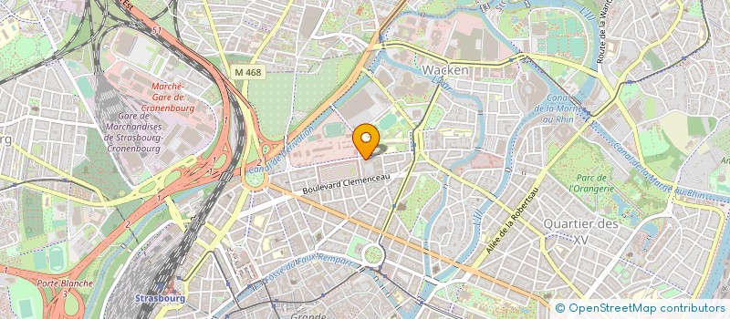 localisation de l'entreprise TALENDHOM à STRASBOURG