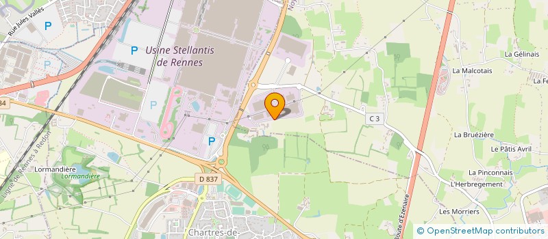 localisation de l'entreprise TALENDI à NOYAL-CHATILLON-SUR-SEICHE