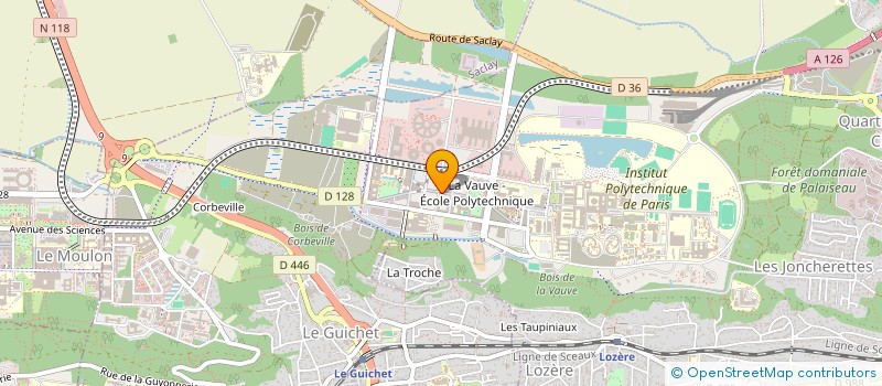 localisation de l'entreprise TALENT ATTITUDE à PALAISEAU