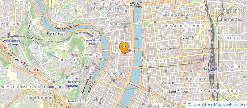 localisation de l'entreprise TALENT ATTRACTION à LYON