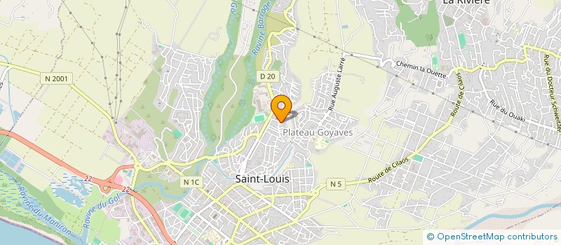 localisation de l'entreprise TALENT LA KOUR à SAINT-LOUIS