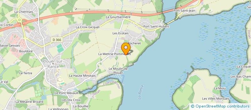 localisation de l'entreprise TALENT PARTNERS à PLOUER-SUR-RANCE