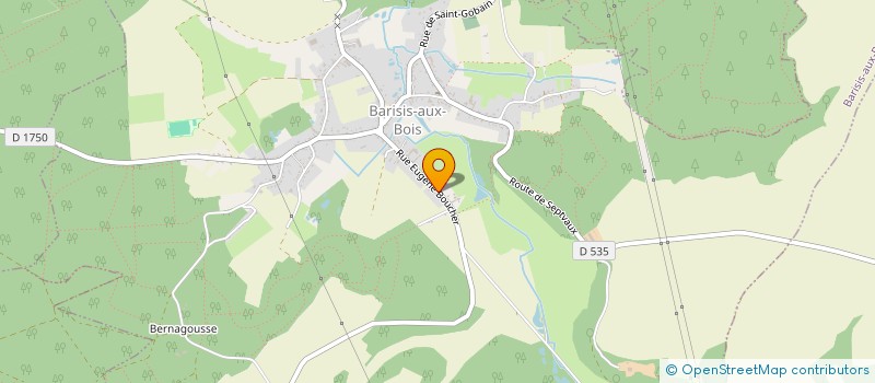 localisation de l'entreprise TALENT TALK  BARISIS-AUX-BOIS