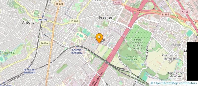 localisation de l'entreprise TALENT TRIGGER à ANTONY