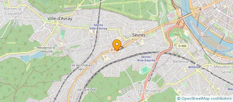 localisation de l'entreprise TALENTAI  SEVRES