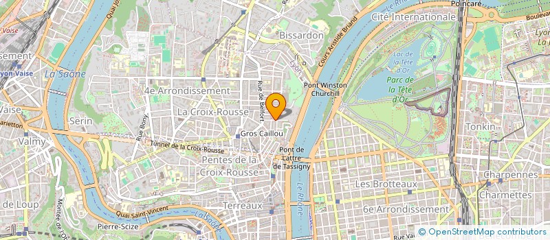 localisation de l'entreprise TALENTD'ART à LYON