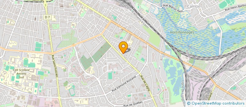 localisation de l'entreprise TALENTFLOW PRODUCTION  AMIENS