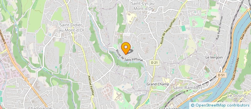 localisation de l'entreprise TALENTFORBUSINESS  SAINT-CYR-AU-MONT-D'OR