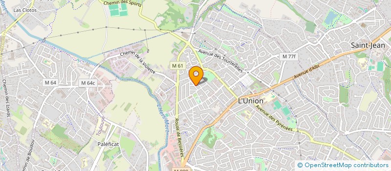 localisation de l'entreprise TALENTIS RH INDUSTRIE  L'UNION