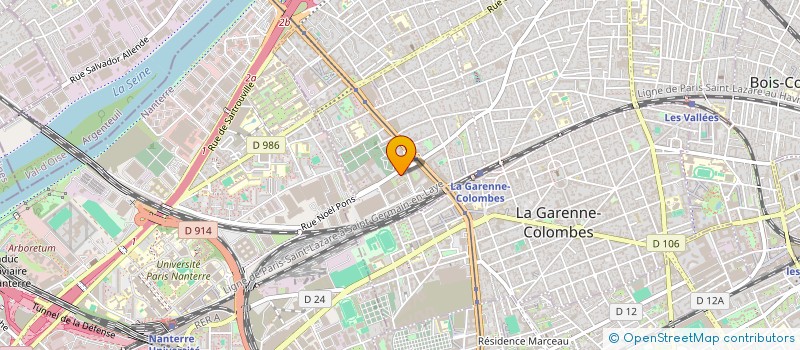 localisation de l'entreprise TALENTLINK JOBS  COLOMBES