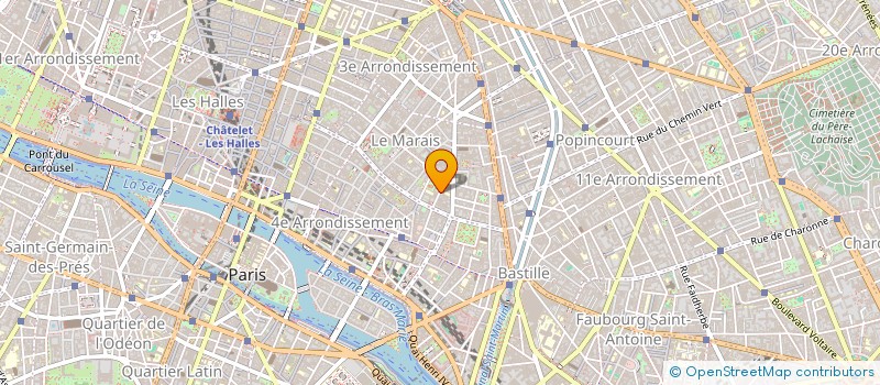 localisation de l'entreprise TALENTS  PARIS