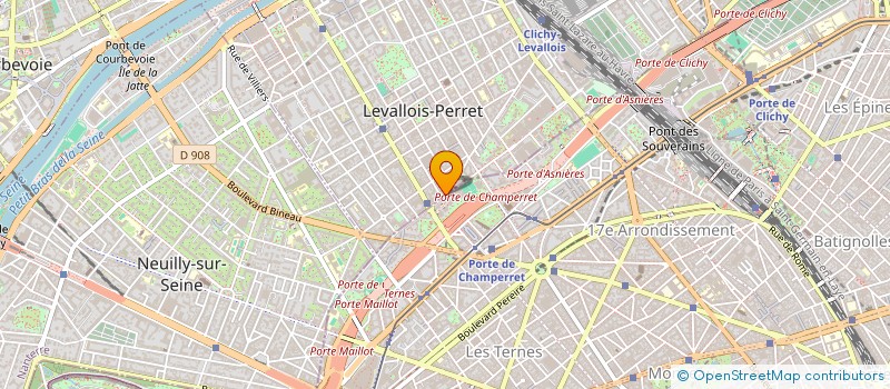 localisation de l'entreprise TALENTS APPRENTISSAGE à LEVALLOIS-PERRET