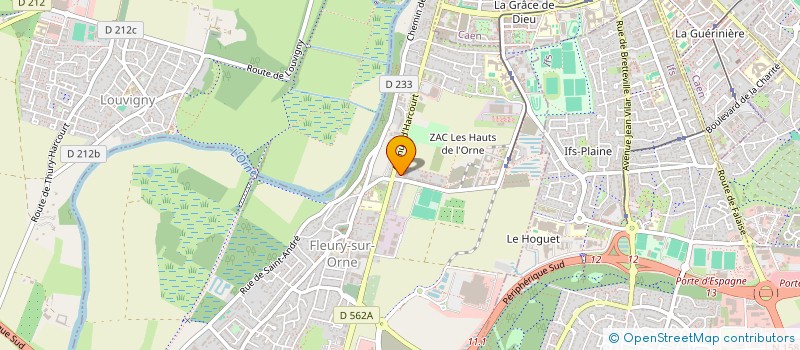 localisation de l'entreprise TALENTS&CO  FLEURY-SUR-ORNE