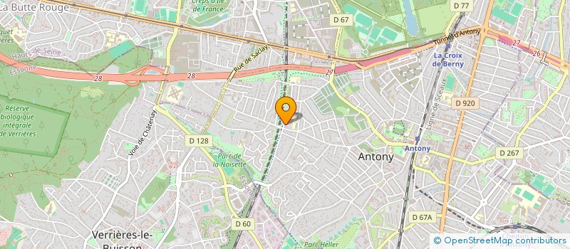 localisation de l'entreprise TALENTS COACHING à ANTONY