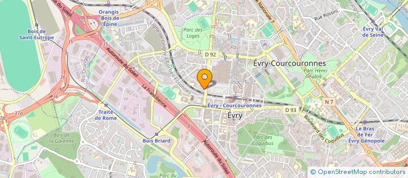 localisation de l'entreprise TALENTS CONSULTING AGENCY à EVRY-COURCOURONNES