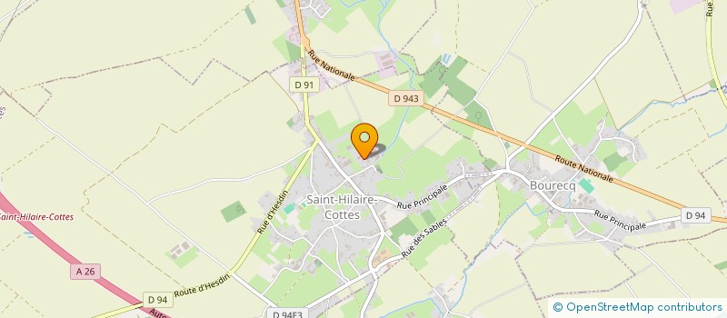 localisation de l'entreprise TALENTS DU NORD  WITTES