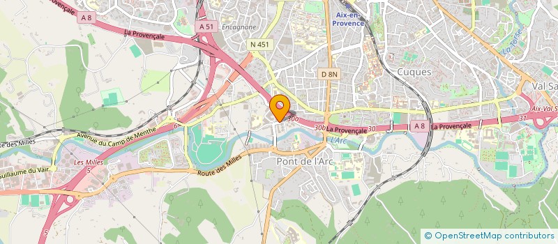 localisation de l'entreprise TALENTS ET METIERS à AIX-EN-PROVENCE