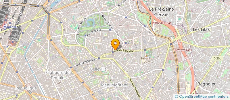 localisation de l'entreprise TALENTS FACHES RECORDS  PARIS