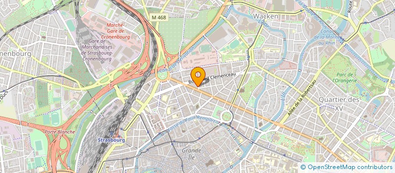 localisation de l'entreprise TALENTS FIRST à STRASBOURG