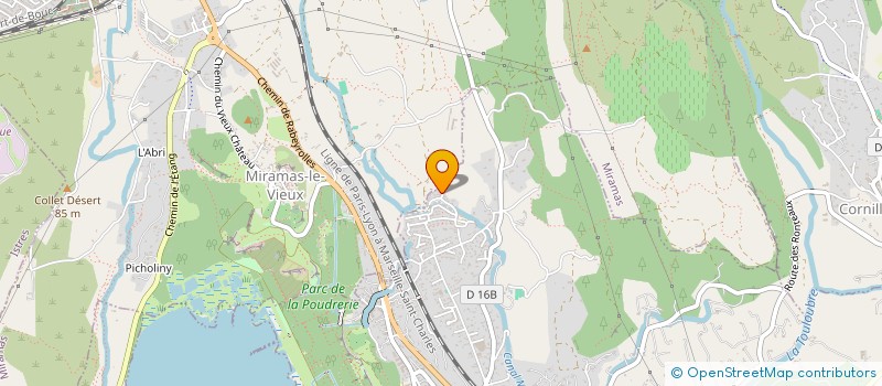 localisation de l'entreprise TALENTS LIBRES  SAINT-CHAMAS