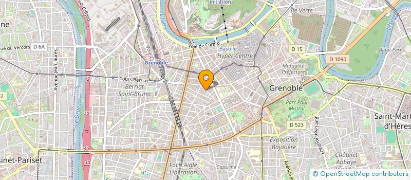 localisation de l'entreprise TALENTS MOSAIC ISERE à GRENOBLE