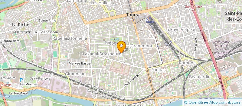 localisation de l'entreprise TALENTUEUX  TOURS