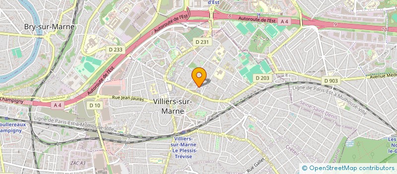 localisation de l'entreprise TALENTUM CONSULTING  VILLIERS-SUR-MARNE