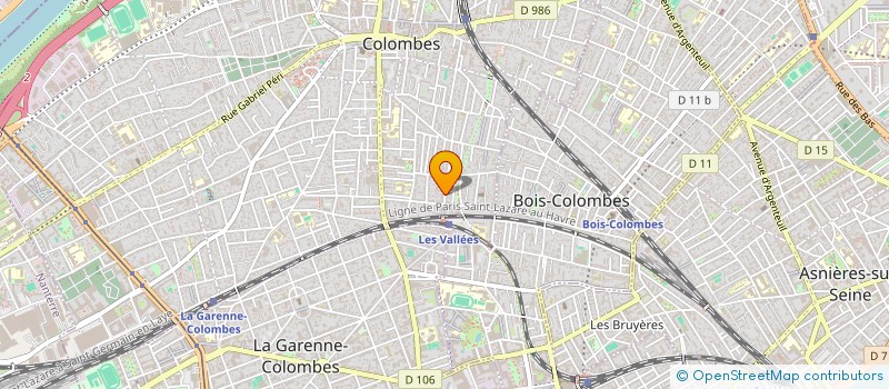 localisation de l'entreprise TALENVI à COLOMBES