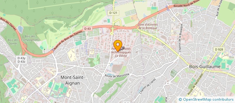 localisation de l'entreprise TALENZ ALTEIS AUDIT ROUEN à BOIS-GUILLAUME