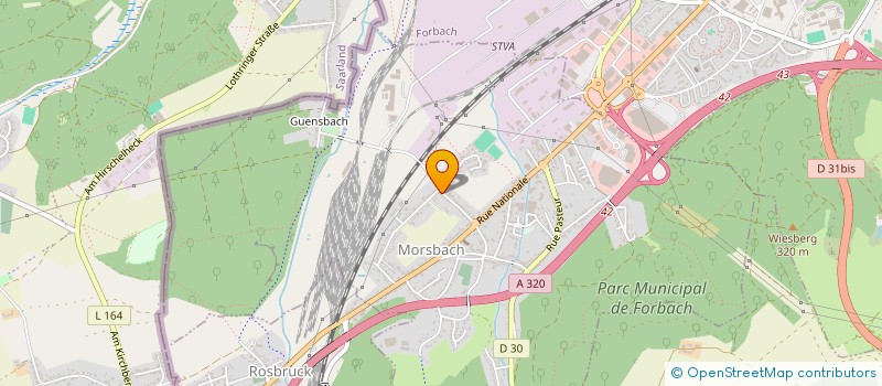 localisation de l'entreprise TALEY à MORSBACH