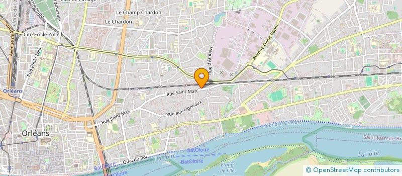 localisation de l'entreprise TALHED IMMOBILIER  ORLEANS