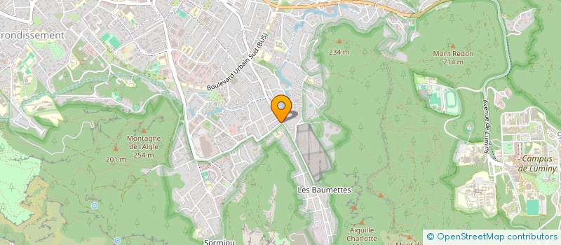 localisation de l'entreprise TALI à MARSEILLE 9EME