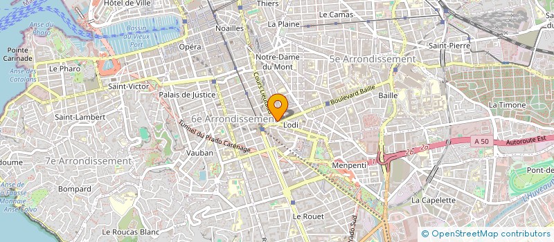 localisation de l'entreprise TALIA & CO à MARSEILLE