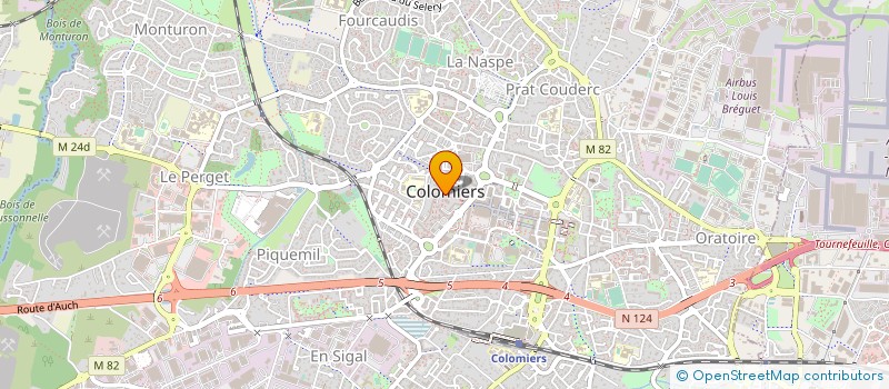 localisation de l'entreprise TALIANI à COLOMIERS