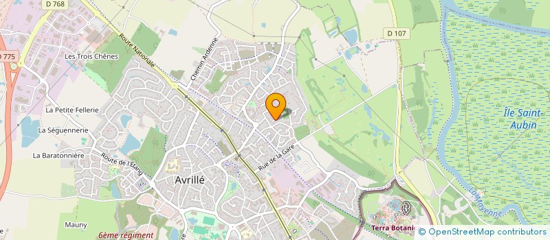 localisation de l'entreprise TALIBES  AVRILLE